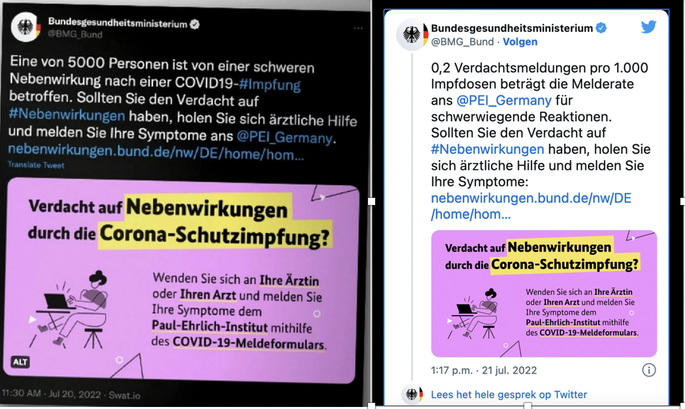 Du visar för närvarande Tyska Folkhälsomyndigheter erkänner allvarliga biverkningar.